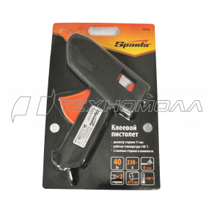 Клеевой пистолет SPARTA 11 мм, 40 Вт