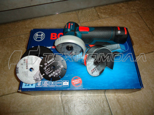 Аккумуляторная угловая шлифмашина Bosch GWS 12V-76 Professional Solo 0.601.9F2.000