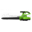 Аккумуляторная воздуходувка Greenworks GD40BVII