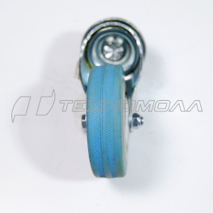 Кoлеcнaя опора аппаратная 75мм повор с болтом М10