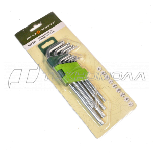 Набор ключей TORX 9 шт с отв.Дело техники