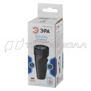Фонарь ЭРА 5хLED, акку NiMH, карт SDA30M-Box