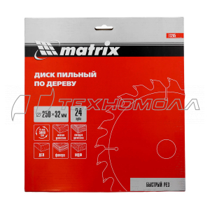 Диск MATRIX 250 х 32мм, 24 зуба