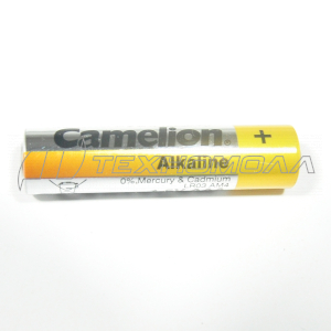 Батарейка мизинчиковая ААА 1.5В Camelion Normal Alkaline BL4 LR03 (LR03-BP4NR)
