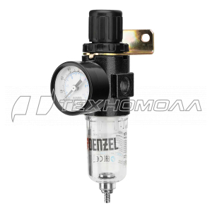 Фильтр-регулятор FR1500, 10 бар, 1500 л/мин, 1/4"// Denzel