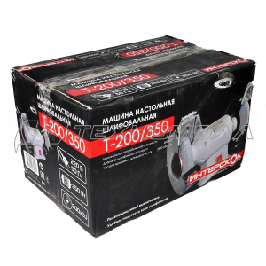 Точильный станок ИНТЕРСКОЛ Т-200/350, 350Вт