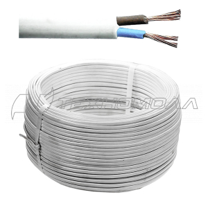 Провод ШВВП 2*0,75 ГОСТ белый (в бухтах 200м)