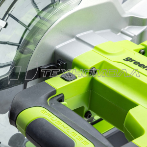 Ак. пила торцовочная Greenworks GD24MS216 (без АКБ и ЗУ)