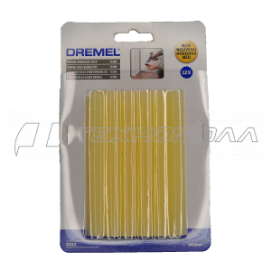 Клеевые стержни для дер. DREMEL (GG13) 11мм 12шт