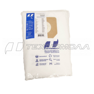 Мешки для пылесоса сменные синтетический ТЕХНОМОЛЛ 032