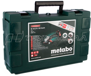Аккумуляторная угловая шлифмашина Metabo W 18 LTX 125 602174650