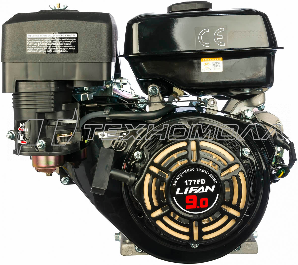 Двигатель LIFAN 177FD D25 00-00000215