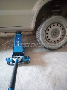 Домкрат STELS 3 т LOW PROFILE QUICK LIFT, 75-515 мм гидравл, подкатн.