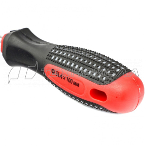 Отвертка SL4,0х100 мм MATRIX Fusion Anti slip 11412