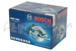 Пила дисковая BOSCH GKS 190 1400 Вт 190/30 мм