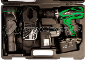 Аккумуляторная дрель-шуруповерт Hitachi DS14DVF3