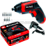 Аккумуляторная отвертка Einhell 3,6 Li 4513501