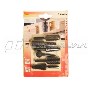 Бор-фреза хв. 6 мм 6 шт. KWB