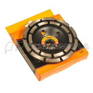 Чашка алм. 125 мм, двухрядная Sparta