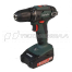 Ак. дрель Metabo BS 18 2x1.5 Ач Li-ion, патрон