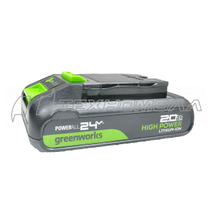 Аккумулятор Greenworks 24В 2А*ч G24HP2
