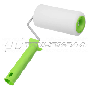 Валик СИБРТЕХ, 150 x D48 мм, поролон, с ручкой