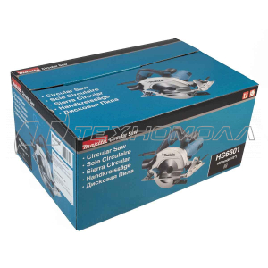 Пила дисковая Makita HS6601 1050Вт,5200об/м,