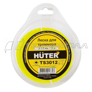 Корд тримм. 3,0 мм x 12 м витой квадрат Huter