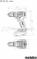 Аккумуляторная ударная дрель-шуруповерт Metabo SB 18 L BL 602331500