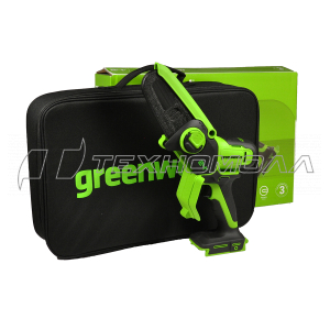 Аккумуляторная цепная мини пила GreenWorks G24MCS10