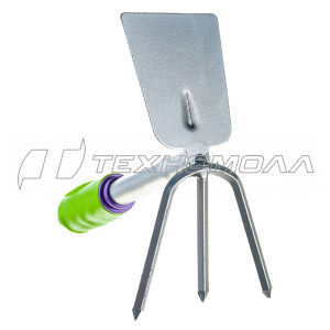 Мотыжка комбинированная, 80х285 мм, стальная, пластиковая рукоятка Palisad