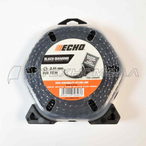 Корд тримм. 2,4 мм x 12 м Black Diamond Line витой квадрат ECHO