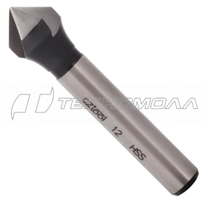 Зенкер конический d.12мм. 3-х канавочный BUCOVICE