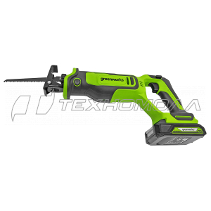 Аккумуляторная сабельная пила Greenworks GPT-BLRS-1