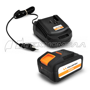 Триммер аккумуляторный VILLARTEC СА20 SET: AS204, AC202