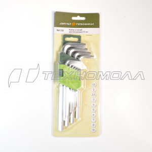 Набор ключей шестигранных 10 шт. 561101