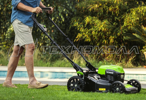 Ак. газонокосилка Greenworks GD40LM46HP 40 В 2514407