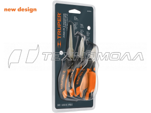 Набор миниплоскогубцев TRUPER 3 шт JGO-PM-3 18215