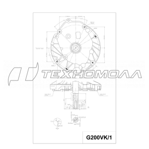 Двигатель CHAMPION G200VK/1
