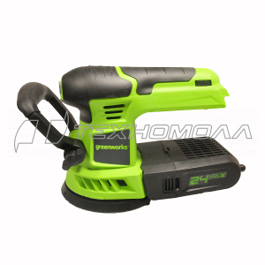 Аккумуляторная шлифмашина Greenworks G24ROS