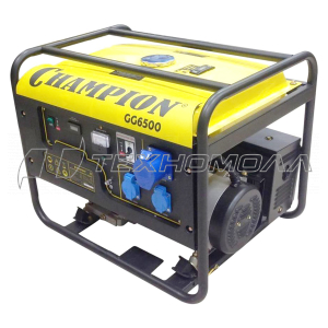 Бензогенератор CHAMPION GG6500 5/5,5кВт, 72,5 кг Бензогенератор CHAMPION GG6500 5/5,5кВт, 72,5 кг