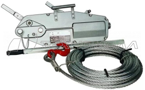 Лебедка EURO LIFT MTM-0,8 усилие 0,8 т
