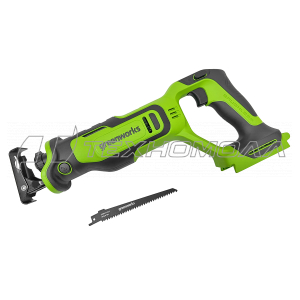 Аккумуляторная сабельная пила Greenworks GPT-BLRS-1