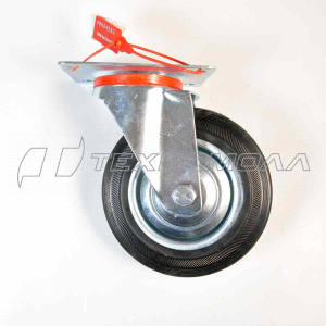 Кoлеcнaя опора промышленная 160мм ПОВОРОТНАЯ