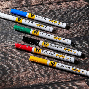 Маркер лаковый TOPFORT Paint (черный) 2мм