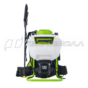 Опрыскиватель аккумуляторный Greenworks VT G40BPS, 40V, c 1хАКБ 2 Ач и ЗУ