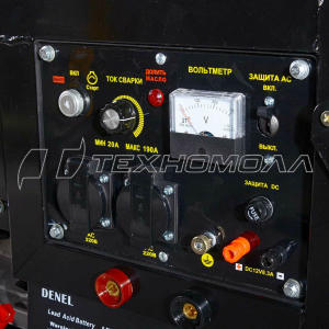Бензогенератор сварочный HUTER DY6500LXW