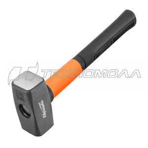 Кувалда, 1000 г, фибергласовая обрезиненная рукоятка// Sparta