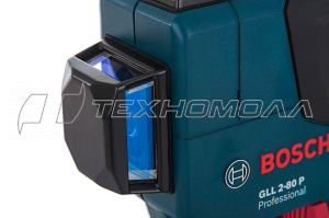 Линейный лазерный нивелир Bosch GLL 2-80 P + штатив BS 150 + вкладка под L-Boxx 0.601.063.205