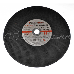 Круг отр. LugaAbrasiv 400 х 4 х 32 д/рельс, 15